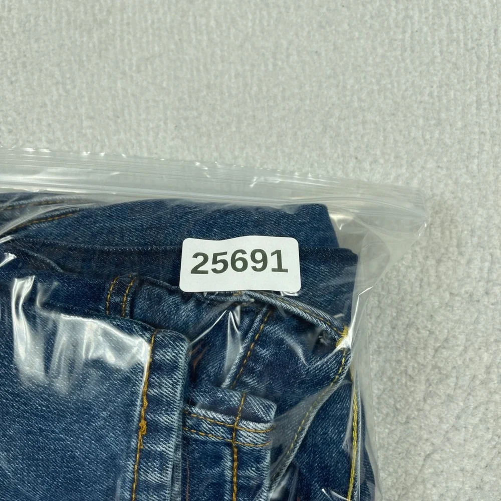 Levis 505 Jeans Mens 40x30 Blue Straight Leg Regular Fit Medium Wash Denim